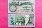 Guernsey. 1 Pound 1991 Pick 52b unc