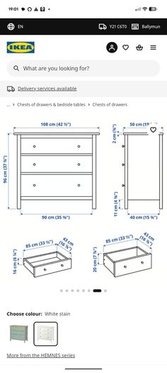 IKEA Hemnes Chest of drawers