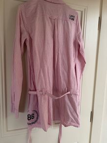 Pink Victoria Secret shirt dress