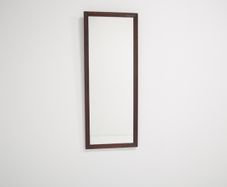 Vintage Danish Rosewood Mirror, 1960s