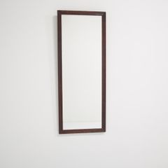 Vintage Danish Rosewood Mirror, 1960s