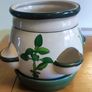 Ceramic Spice Planter Pot: Gardening Container Image 2