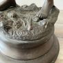 Bronze statue - Lady holding torch - by 'Rousseau Image 5