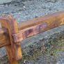 Old Country Style Woodbeam mantle / shelf Image 7