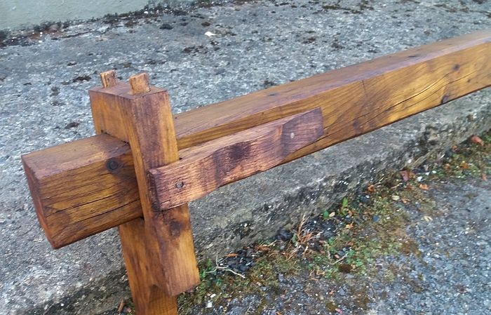 NEW Rustic Stove Mantle / Shelf...long 4.5ft