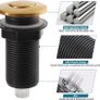 Garbage Disposal / Insinkerator Air Switch Button - Brushed Nickel Finish Image 6