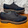 Clarks Navy Leather Brogues Ladies Oxford Style Shoes UK5.5 EU38.5 Image 4