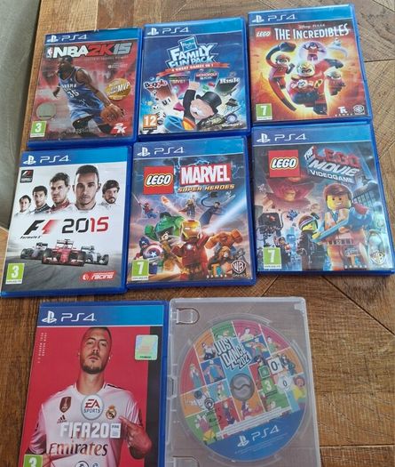 PS4 Games Bundle 8 games