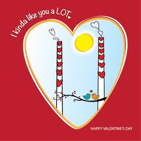 Poolbeg Valentine cards by Helen Mathews