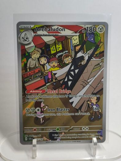 Archaludon 155/142 SCR Stellar Crown Pokemon cards AR