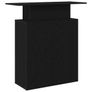 Black Reception Desk Image 6