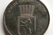 Vintage East Germany DDR Berlin Marienkirche commemorative