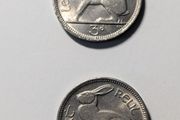 Irish Coins , lovely Rabbits