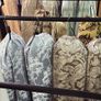 Beautiful Brand New Silk and Wool Interlined Curtains 106" x 100" Image 10