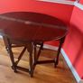 Folding Mahogany Table Image 3