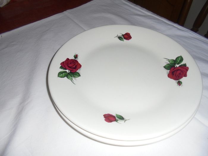 Vintage/Retro Ceramic Dinner Plates x 3 for Sale