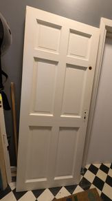 Solid pine door