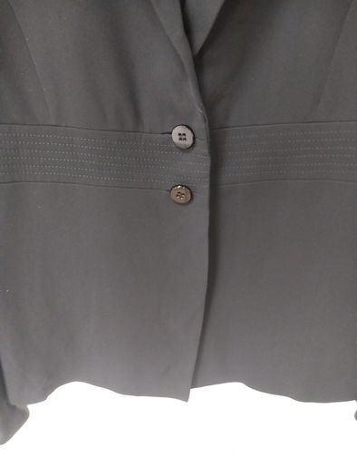 Feraud Black 100% Silk Jacket/Silk Lining F40 D38 UK12