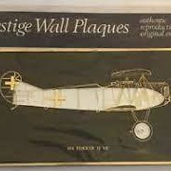 Prestige Wall Plaque 1918 Fokker D-VII. New! Free Postage!