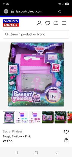 Vivid  Secret Findees Magic Mailbox - Red