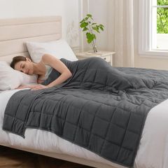 Good Nite Weighted Blanket Adults 6kg Glass Beads Soft Cosy - Brand New