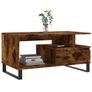 Coffee Table Smoked Oak Image 3