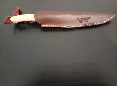 Lionsteel Ago Knife White Micarta