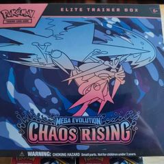 Pokemon Tcg Mega Evolution Chaos Rising Elite Trainer Box
