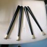 Vintage Atomic table legs, 60's new old stock Image 2