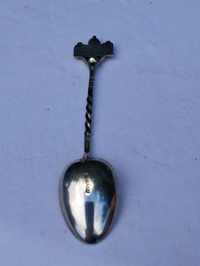 H.J Cooper US Capital Building Memorial Sterling Silver Spoon(1900 Super Rare)