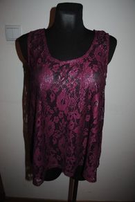 Next wardrobe essentials lace top size UK12/14 EU40/42 Perfect condition Postage included