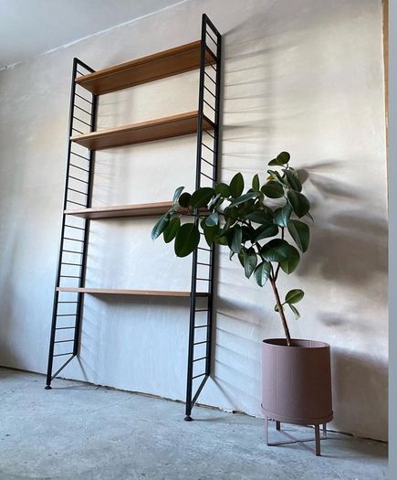 ladderax mid century modern shelving vintage retro