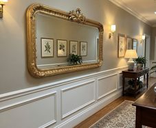 Long mirror but from soft wood not my normal hard wood or very hard antique wood