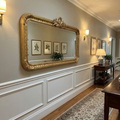 Long mirror but from soft wood not my normal hard wood or very hard antique wood