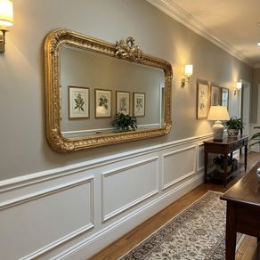 Long mirror but from soft wood not my normal hard wood or very hard antique wood