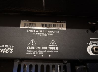 Line 6 spider valve 212 no cabinet