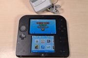 Nintendo 2ds Console Black Blue With Charger