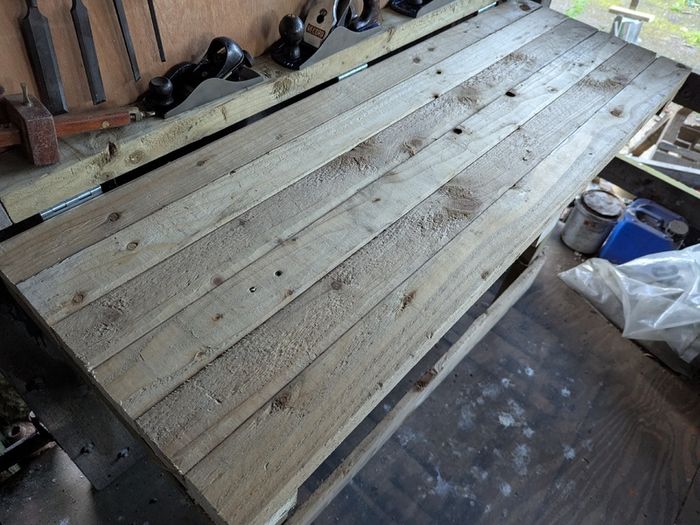 Folding Bench & Tool Cabinet