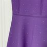 Sandro Elize Rhinestone Embellished Dress - Purple - (UK 8/10) Image 3