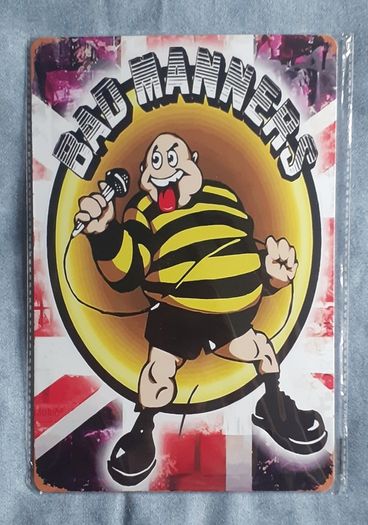 Bad Manners Ska tin sign