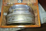 Antique Pigeon Racing Timer Clock 1910-1940. Housed Dovetail-Jointed Oak Case, Postage Available or Collection