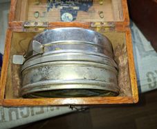 Antique Pigeon Racing Timer Clock 1910-1940. Housed Dovetail-Jointed Oak Case, Postage Available or Collection