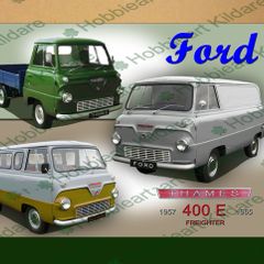 Ford Thames classic van tin metal sign