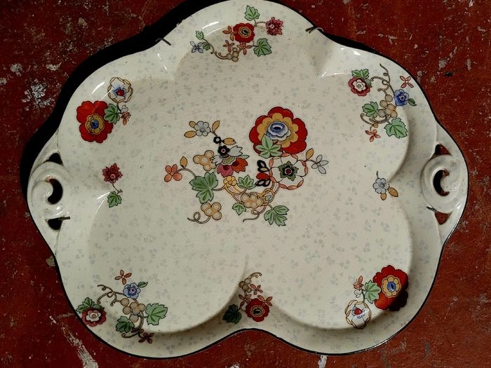 Vintage crown ducal wall platter