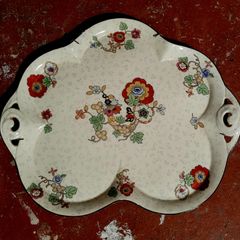 Vintage crown ducal wall platter