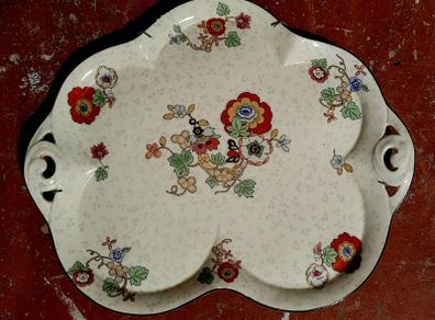 Vintage crown ducal wall platter