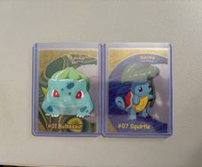 Pokemon Topps clear card