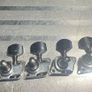 Electric guitar Stratocaster vintage machine heads tuners 6 line guitar parts accessories Image 2