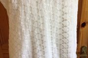 Ladies Per Una Ivory chiffon sleeveless blouse  top size 16 includes post