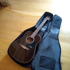 Dreadnought Acoustic Guitar and Padded Gigbag